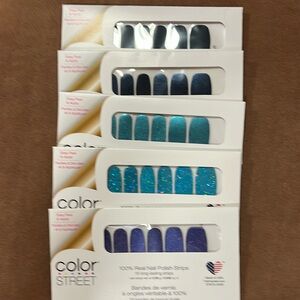 Five new sets of nail polish strips